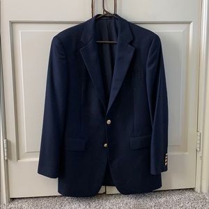 Men’s navy blazer